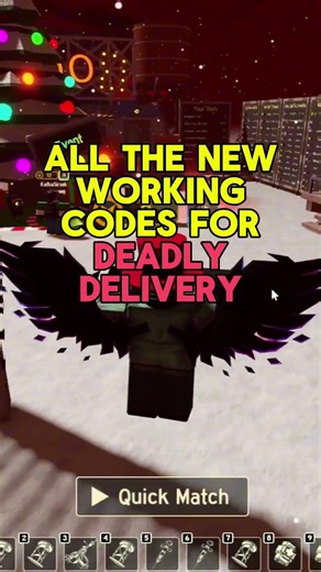 All New Codes in Deadly Delivery Roblox (Update)