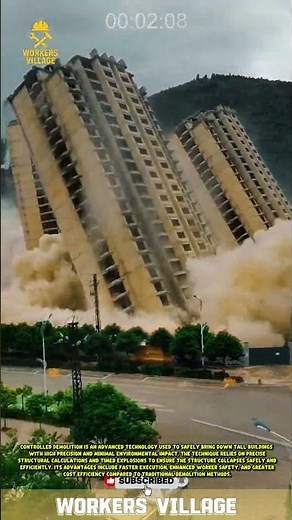 Civil Engineering Innovation: Controlled Demolition Technology for Large-Scale Structures
