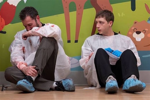 'The Pitt' stars Noah Wyle, Gerran Howell embrace the #Hucklerobby fan art