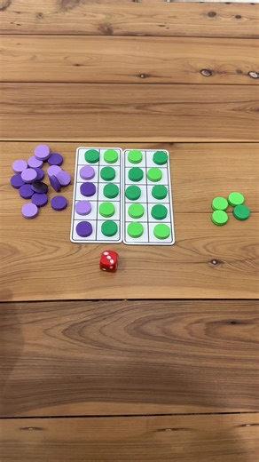 Fun Math Game with Ten Frames and Dice | Teacher Hack