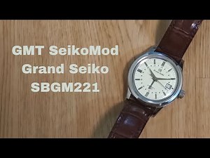 Building a Grand Seiko SBGM221 GMT SeikoMod