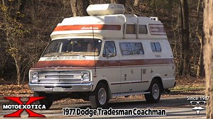 Call 636-600-4600 for more information • Factory Coachmen Model Tee Travel van, extremely rare to find today • Only two family owners from Iowa, always stored inside • Only 83,840 original miles with major service completed recently with full documentation • Sold new at Niehaus Motor Co., Burlington Iowa on 7/25/77 • Vintage van from the camper/travel van craze of the late 1970s • 360 CID V-8 4bbc engine with power steering and power front disk brakes • Torqueflite three-speed automatic transmis