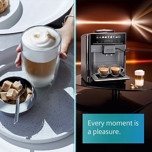 20K views · 140 reactions | Let the EQ.6 offer you a variety of traditional & international coffee specialties. Pick one for yourself, and make your coffee breaks the best time of the day. | Siemens Home | Facebook