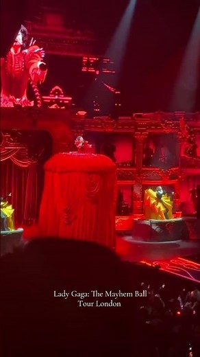 unforgettable night at The Mayhem Ball Tour in london, pure magic with Lady Gaga #ladygaga #mayhem