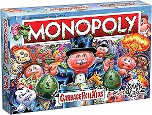 Monopoly Garbage Pail Kids | Based on Topps Company Garbage Pail Kids Trading Cards | Collectible Monopoly Game | Officially Licensed Garbage Pail Kids Game