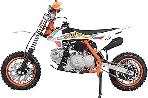 Amazon.com: X-PRO 110cc Dirt Bike Gas Dirt Bike Pit Bikes Youth Dirt Pitbike with Automatic Transmission, 10"/10" Tires! (Orange) : Automotive