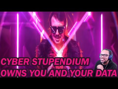 REACTION: THE DATA STREAM | Cyberpunk 2077 Song feat. Cami-Cat! - THE STUPENDIUM