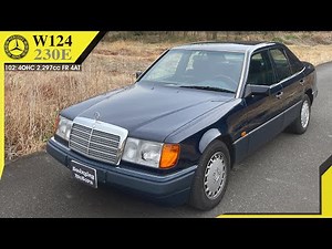 【W124 ベンツ】230Eで峠走ってみた！【合理性を追求した実直な名車】MERCEDES BENZ 230E 1990y