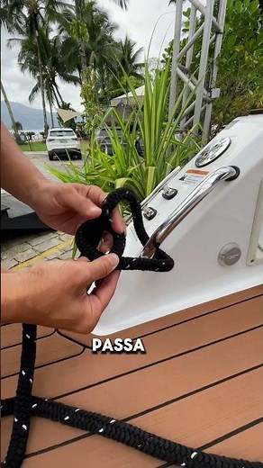 Capitão, aprenda agora como fazer o nó Lais de Guia. #dicas #barcos #lifestyle