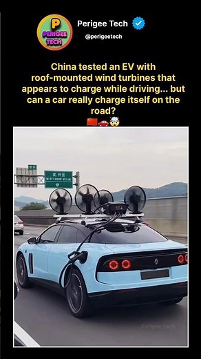 China's Self-Charging EV Experiment 😳⚡🚗
