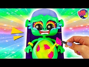 🐸 JUGUETE ALIEN de SLIME 💚 Y COCODRILO SACA MUELAS 🦷 🐊