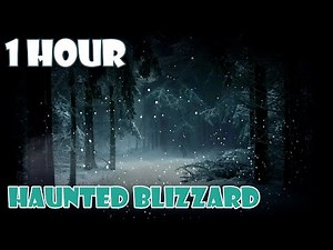 Ghostly Winter Winds: A Haunted Soundscape for Spooky Snow Blizzard Ambience