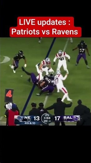 Patriots 28 Vs Ravens 24 - Final Score: Patriots have completed the 11-point comeback