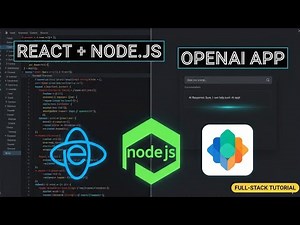 Full-Stack OpenAI Completion App: React & Node.js API Integration Tutorial(Build Your First AI App!)