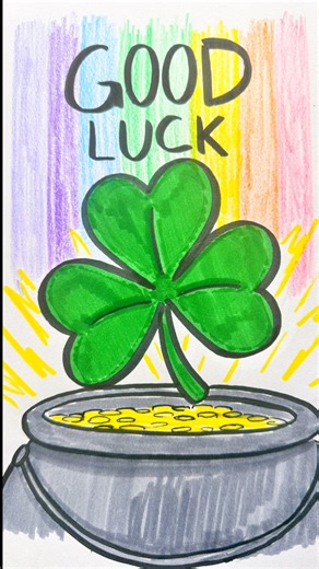 8.4K views · 27 reactions | Happy #stpatricksday! Learn how to draw a shamrock with teacher Sterling for good luck 爛  | Outschool | Facebook