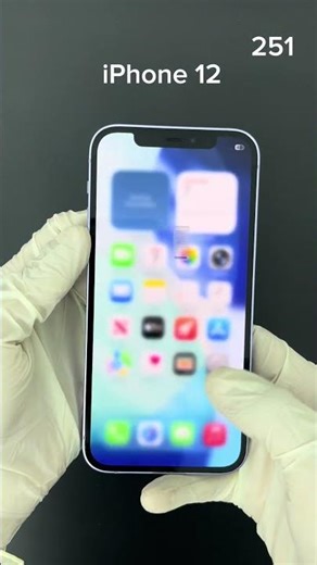 iPhone 12 128GB Purple, Good, With Box, Code - 251 #smartphone