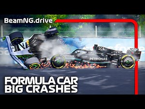 Formula Car BIG CRASHES #10 | BeamNG.drive