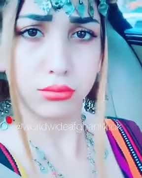 Cute Afghan girl tiktok