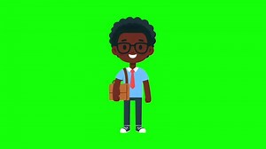 Download Programmer Day Character Popup Green Screen for free