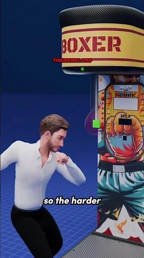 🥊 How the Punching Arcade Machine Actually Works! 💥 #Shorts