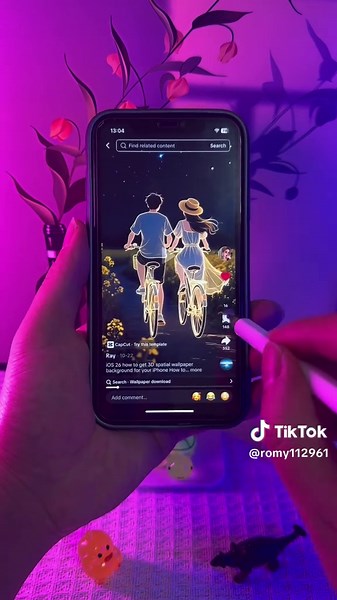 1121/2 iOS 26 how to get 3D spatial wallpaper background for your iPhone. How to set up iPhone wallpaper tutorial .How to apply iPhone live wallpaper live wallpaper wallpaper iPhone wallpaper 8K wallpaper #ios26 #wallpaper dynamicwallpaper #capcut #capcutforus #capcutpioneer livewallpaper