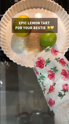Lemon tart recipe