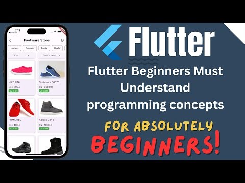 Flutter beginners must-watch essential programming concepts to start Flutter development