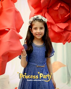 15K views · 257 reactions | A trendy solid blue dress, perfect for a reunion with friends! Princess Party - Festive Collection '21, now in stores & online: https://bit.ly/3fdkq6o Product Codes: EGTF21S-0821 #edenrobe #edenrobekids #frocks #festivecollection | edenrobe | Facebook