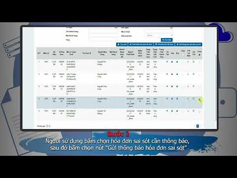 VNPT: TẠO THÔNG BÁO HÓA ĐƠN ĐIỆN TỬ TT78 CÓ SAI SÓT