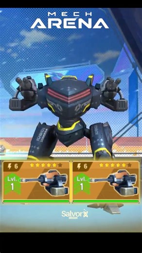 👻 Shadow + Dreadshot 6 – F2P Combo for New Players | Mech Arena #shorts