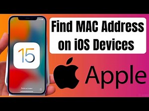 How to Find the MAC Address on an iPhone & iPad iOS 15 ( 2022 )