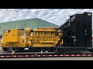 New Caterpillar 2750 kW, CAT 3516E diesel generator set, 13800V - CSDG # 2521