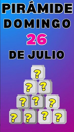Pirámide de la Suerte para el Domingo 26 Julio 2026 💯 Lotería Nacional de Panamá Decenas Suerte! ✅