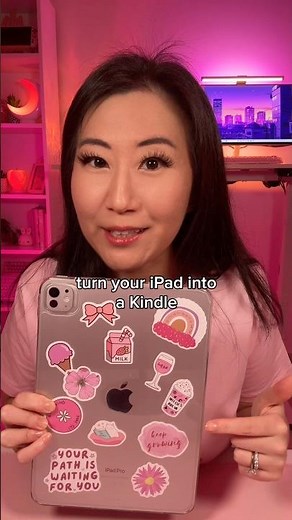 turn your iPad into a kindle 📖💕