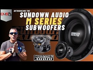 THE BEST LOW DISTORTION SUBWOOFERS ON THE MARKET??? SUNDOWN AUDIO M SERIES SUBWOOFERS OVERVIEW