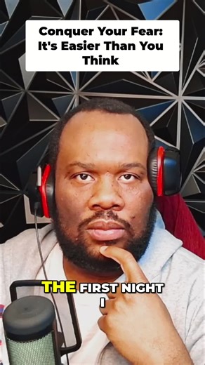 That first night was rough—sweaty and scared. But pushing through made it easier. You won't believe how quickly fear disappears. #OvercomingFear #PersonalGrowth #MindsetMatters #YouCanDoIt