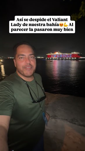 Valiant Lady se despide de Puerto Rico con un mensaje para los puertorriqueños “I ❤️Sanse ❤️😍💪🇵🇷 Nosotros también amamos la Sanse 😍💪 | Vacation Mode by Jose Falcon