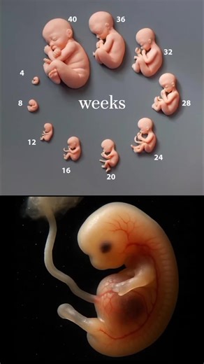 Fetus Development at 8 Weeks: Inside the Womb
