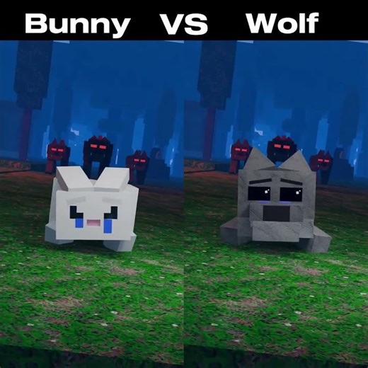 Sad Bunny & Wolf story🥺#roblox #99nightintheforest #usa