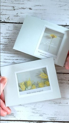 画用紙と100均の透明シールで作る窓開き封筒♪ #くらふとふぁむ #ペーパークラフト