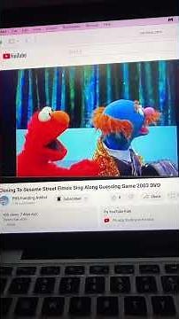 Sesame Street Elmo’s sing-along guessing game
