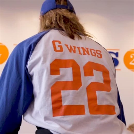 Monmouth Basketball | Feel like getting spicy?? Ahead of Sunday’s giveaway at the men’s basketball game, the Hawks sent two taste-testers to see what G Wings 22... | Instagram