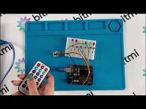 Proiect Arduino cu VS1838B KY-022 pentru control la distanta