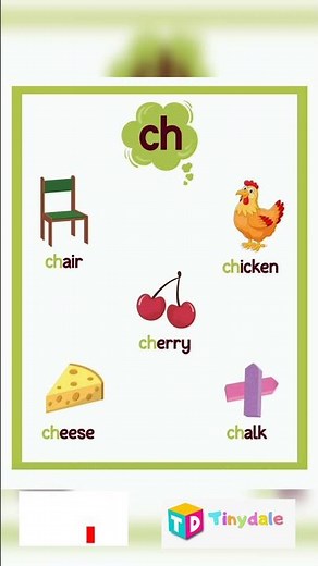 ch Words for Kids | Easy Phonics