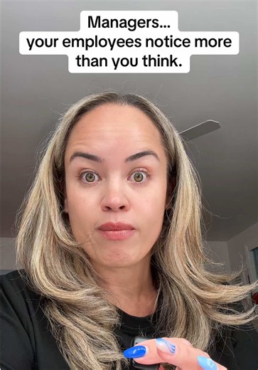 Employees notice the double standards even when they don't say anything. 👀 Managers, consistency matters. #Management #WorkTok #WorkplaceCulture #Leadership #ZoraidasWorld