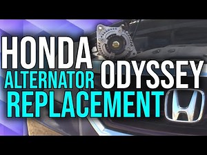 Honda Odyssey Alternator Replacement