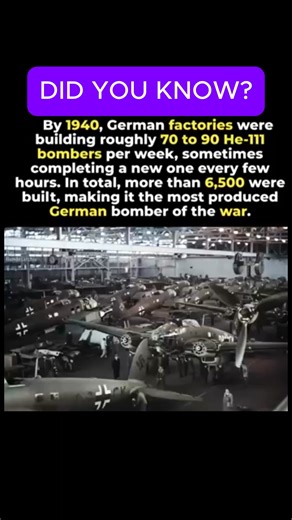 100K views · 1K reactions | Germany’s most produced bomber in #ww2 #history ##ww2 #shortsreels | Declassified Archives | Facebook