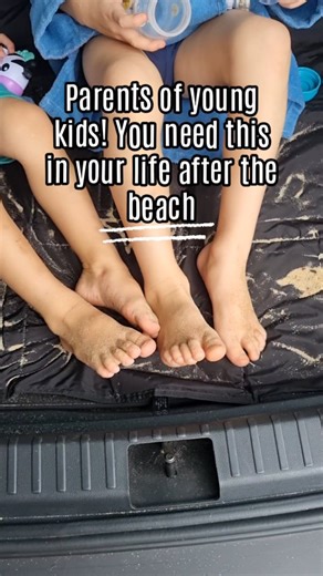 Tidy Heinie® on Instagram: "Love the beach but not bringing the sand home? We got your whole boot covered! Literally 💅 . . . #beachfamily #outdoorfamily #sand #toddlerlife #toddlermom"