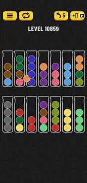 Ball Sort Puzzle Level 10859 /Ball Sort Color Water Puzzle Level 10859 Water Sort Puzzle Level 10859