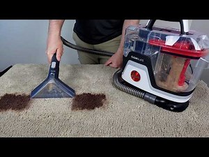 How to Use the Hoover CleanSlate Spot Cleaner Short Tutorial